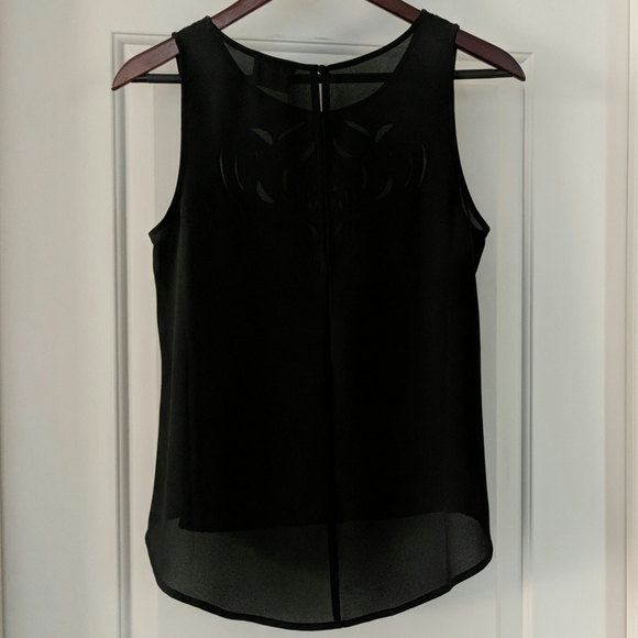 Pins and Needles black sheer top - Picture 3 of 5